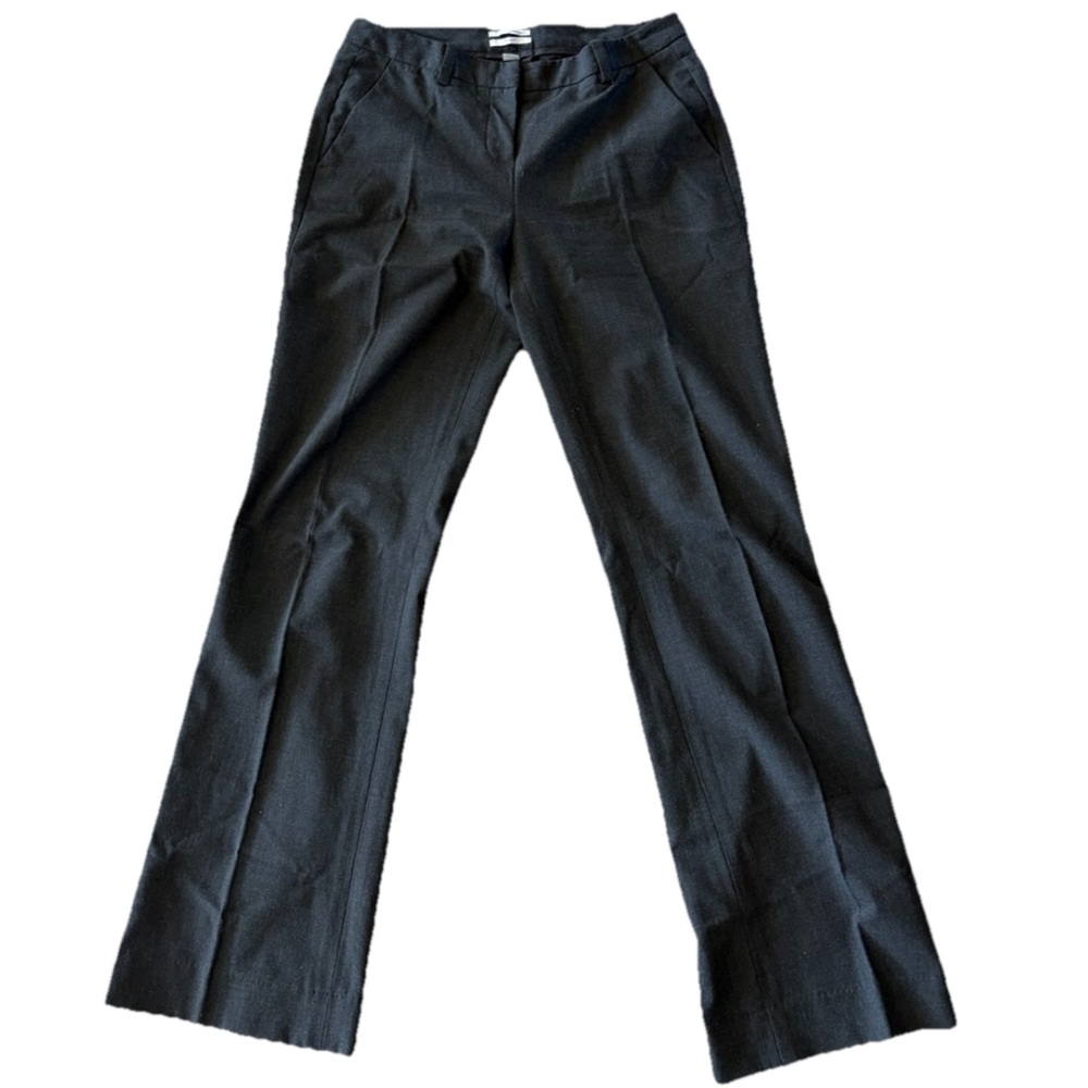 Halogen Grey Womans Dress Pants - Classic Straight Leg